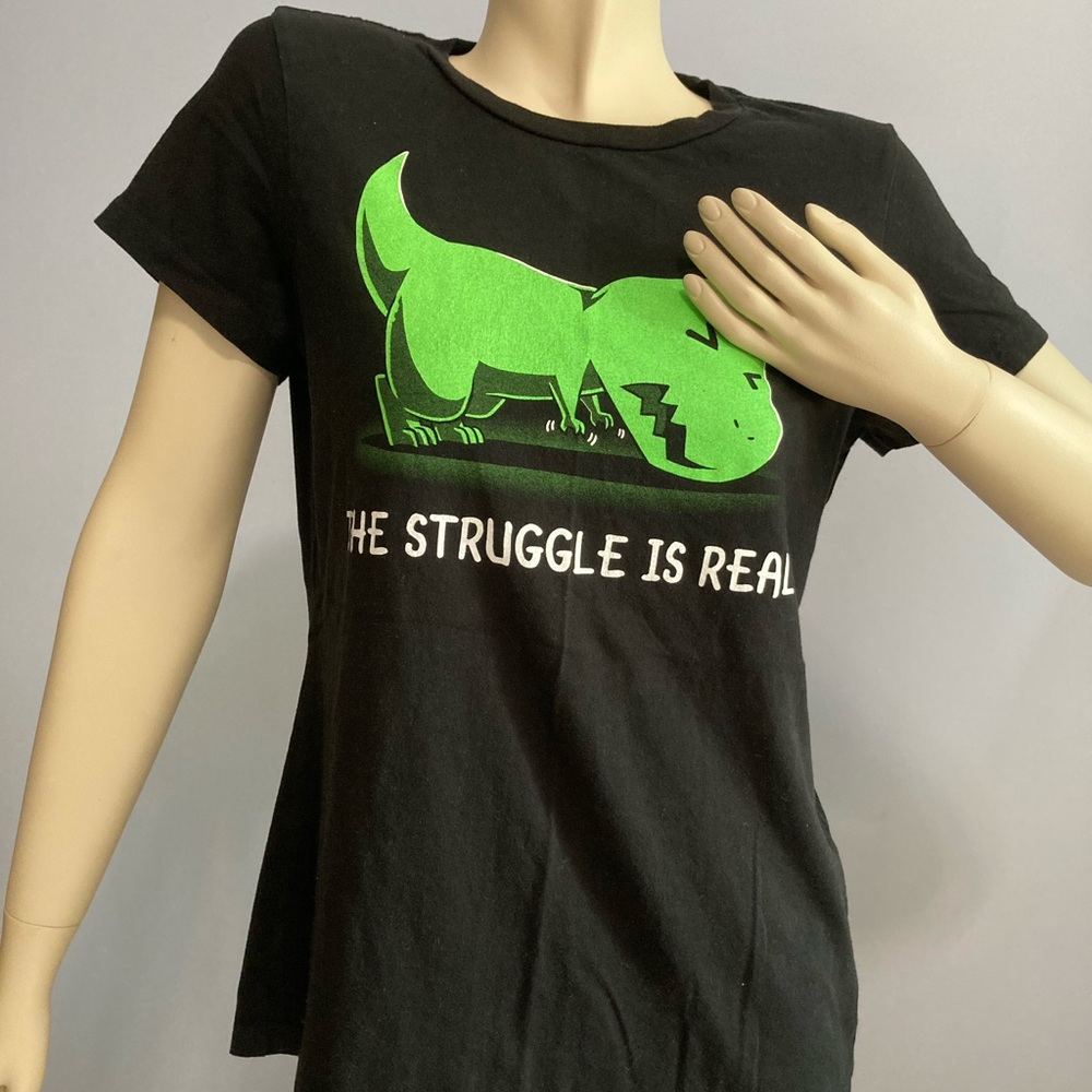 Tee turtle T Rex womens large tee